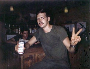 Gary Kelch in the rear. Ben Hoa, Vietnam 1969. Photo by Jim Lamb
