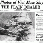 My Lai on the front page of The Plains Dealer.