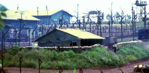 US POW camp outside Bien Hoa. 1968